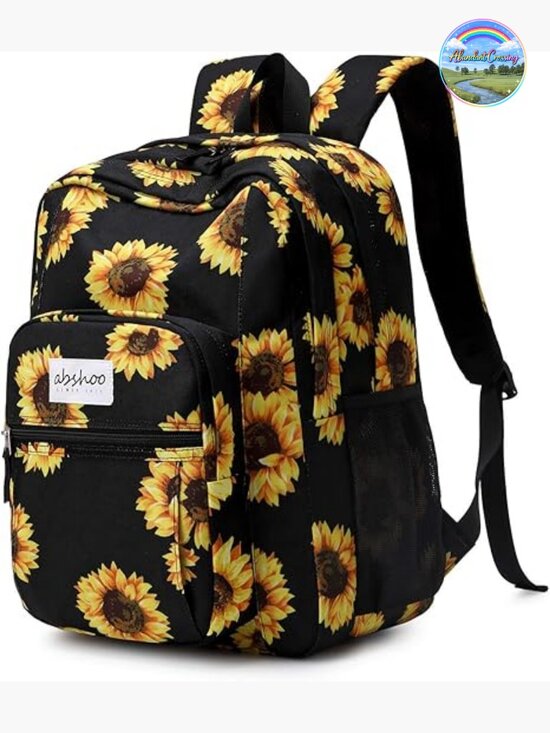 Water Resistant School Backpack for Teen Girls College Bookbag with Laptop main image 4
